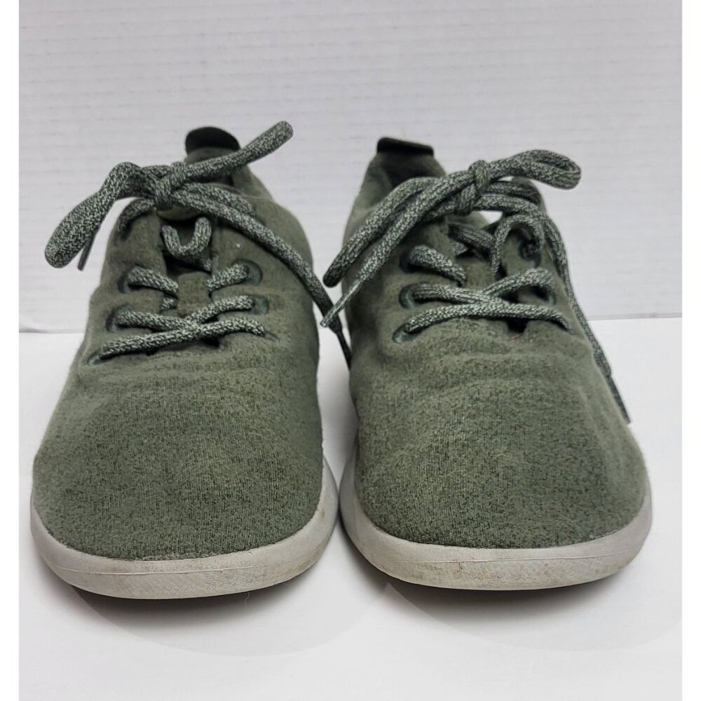 Allbirds Mens Wool Runners Green Lightweight Sneakers M10 - Picture 2 of 9